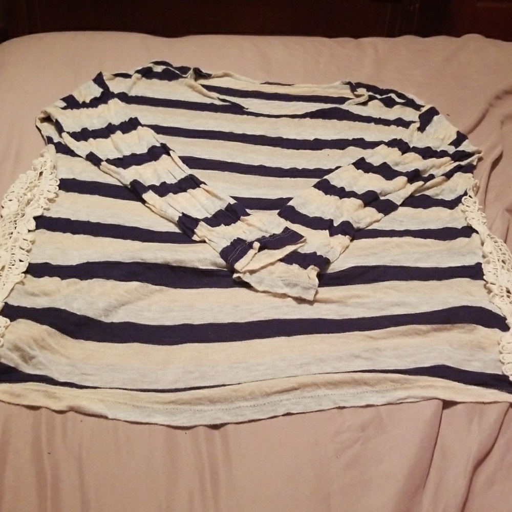 3/4 sleeve boutique shirt